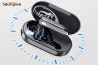 Waterproof Wireless Earhook Headphone 500 MAh Battery For Running