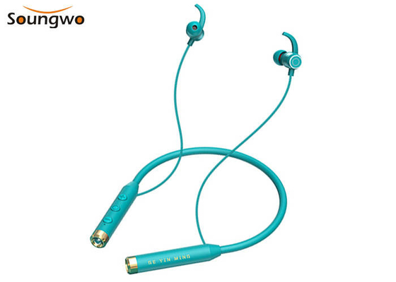 Bluetooth Neckband Earphones With 70H Playing Flashlight TF Card Model